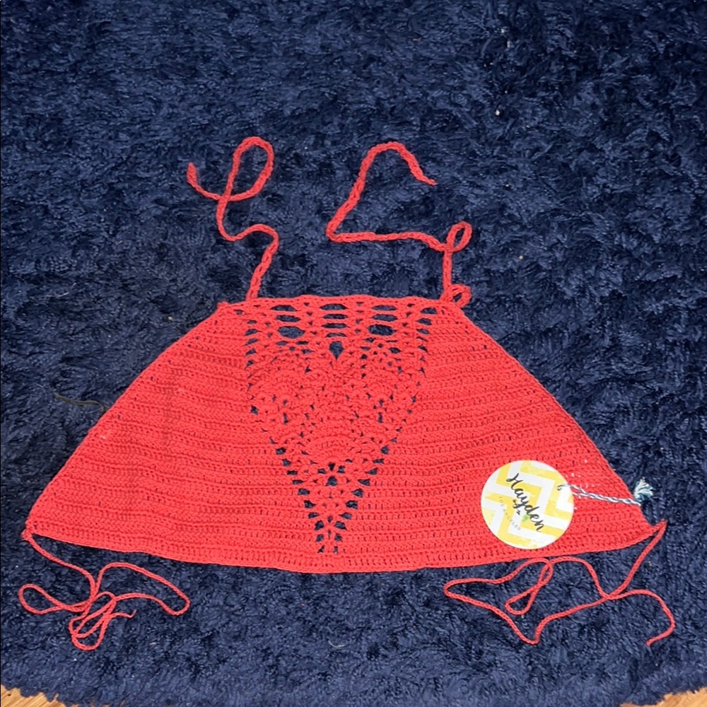 Hayden Crocheted Halter Top